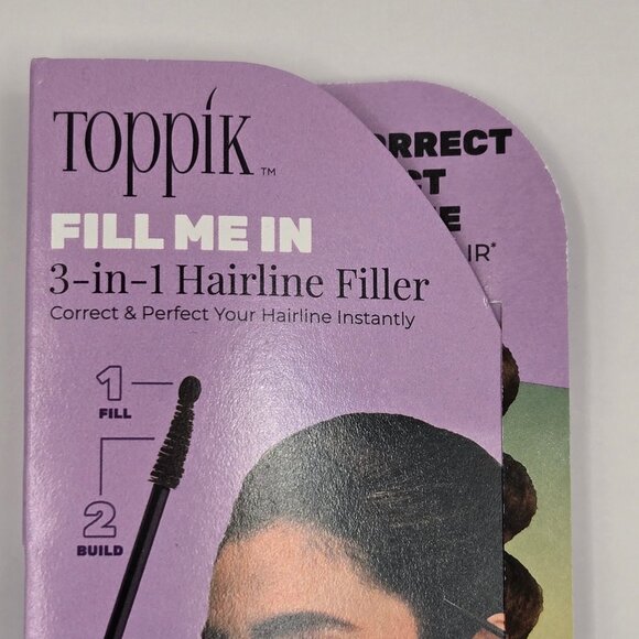 Toppik Fill Me In Hairline Filler Medium Brown 2g Sample/Travel Size New In Box - Picture 6 of 8